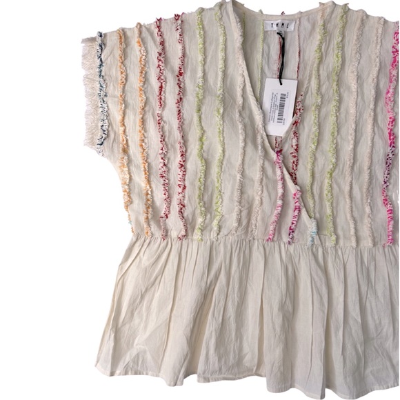 THML top, Cutest Peplum Top!! NWT - Picture 5 of 10